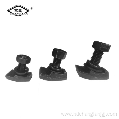 Elevator Guide Rail Clips high strength fastening bolts